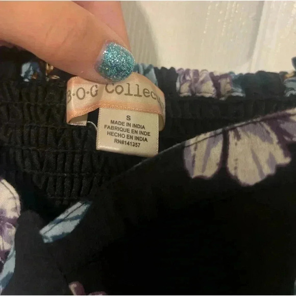 B.O.G Collective Women’s Floral Cropped Tank Top. NWOT. Size Small - Picture 2 of 4